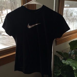 Nike Swoosh Black T-shirt